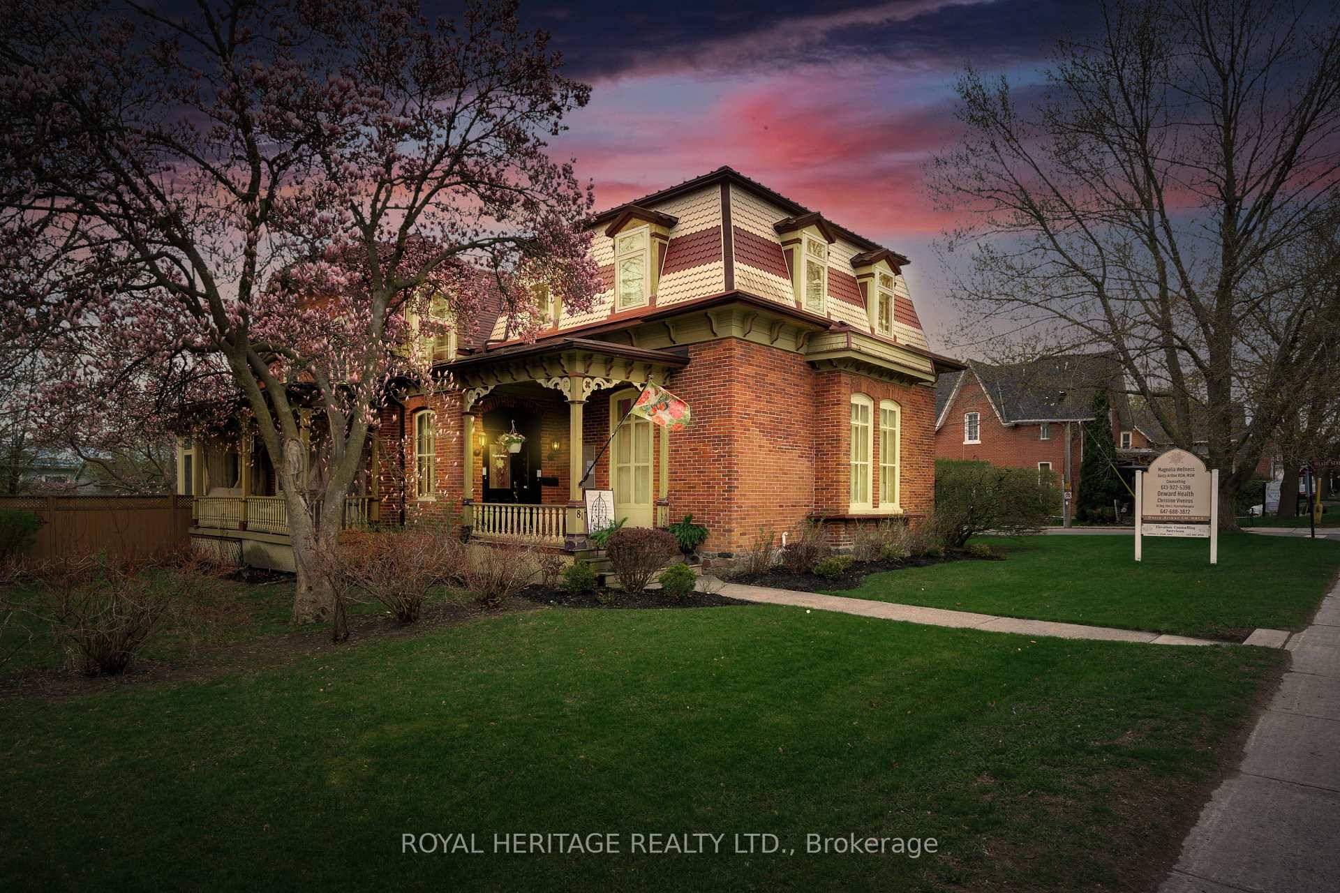 A remarkable Family Residence along Northumberland's Apple Route in the quaint downtown area of Brighton, and right on Main Street for the Entrepreneur and Home Based Business Owner looking to ...