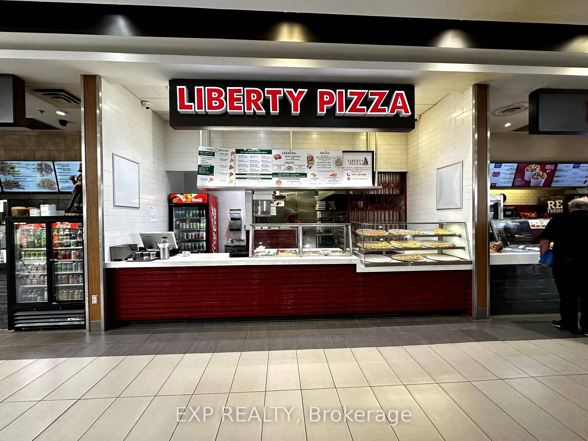 Turnkey Non Franchise Pizza Business in Prime Mall Food Court Liberty Pizza, Georgetown Market Place !