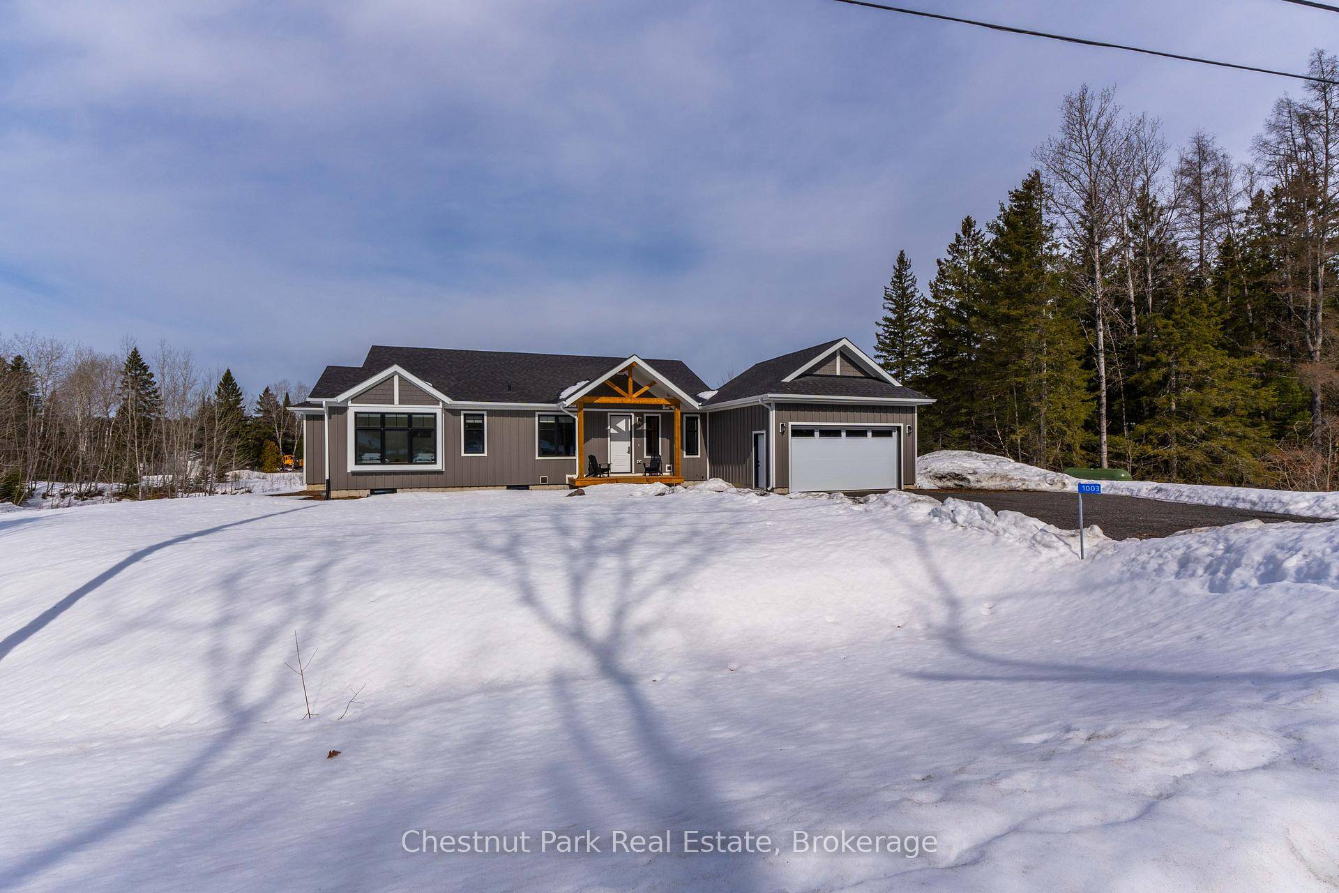Welcome to Willow a newly built 3 bed, 2 bath, bungalow with your very own pond.