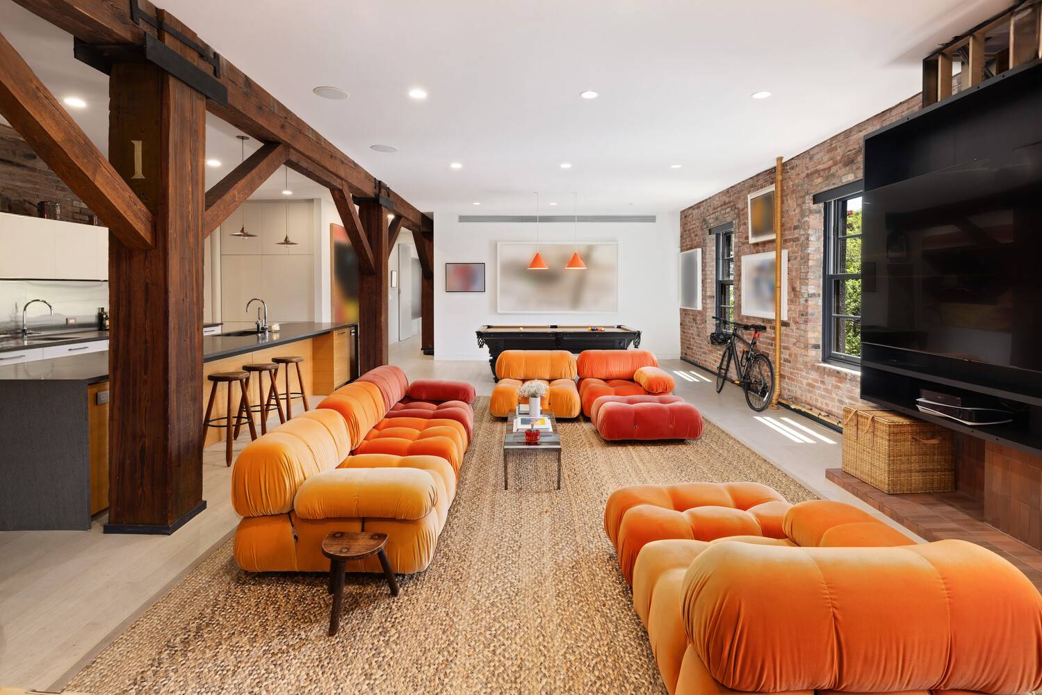 Experience classic West Village loft living in this sprawling residence at 719 Greenwich Street.