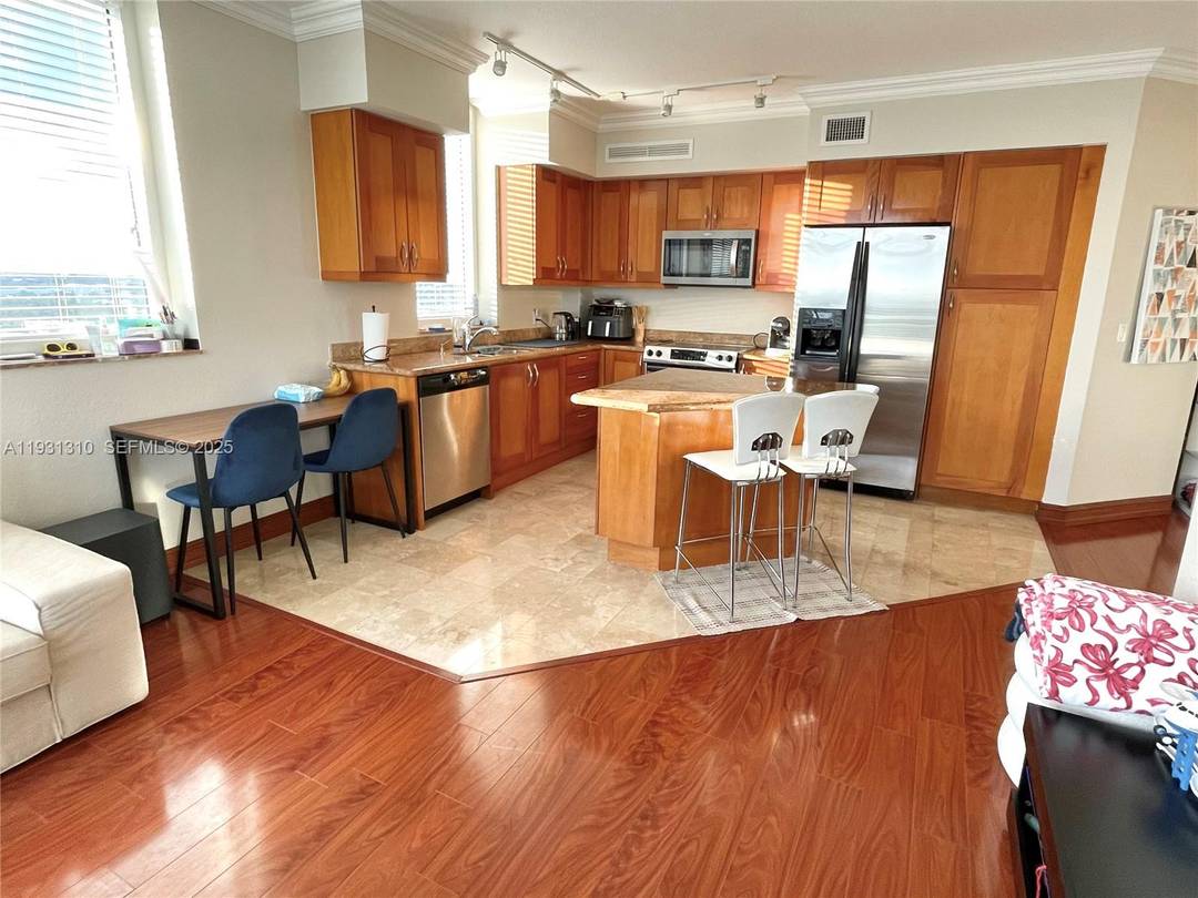 Experience the best of high rise living in this exquisite South facing 2 bedroom, 2 bathroom corner unit offering breathtaking 180 views of the Hard Rock Hotel, Gulf Stream, a ...