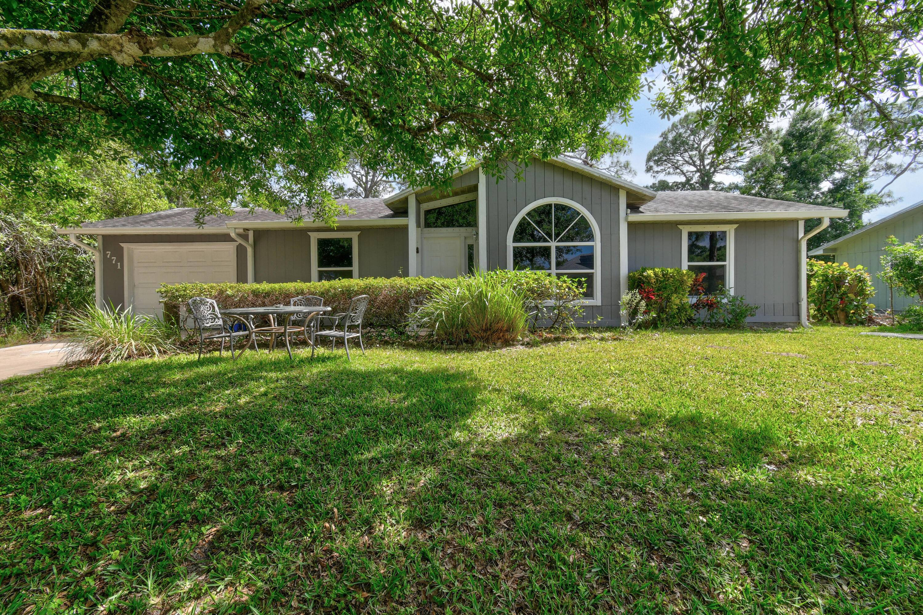 Beautiful 3BR 2BA home with 1 car garage featuring solar panels, tinted windows, and low utility bills.