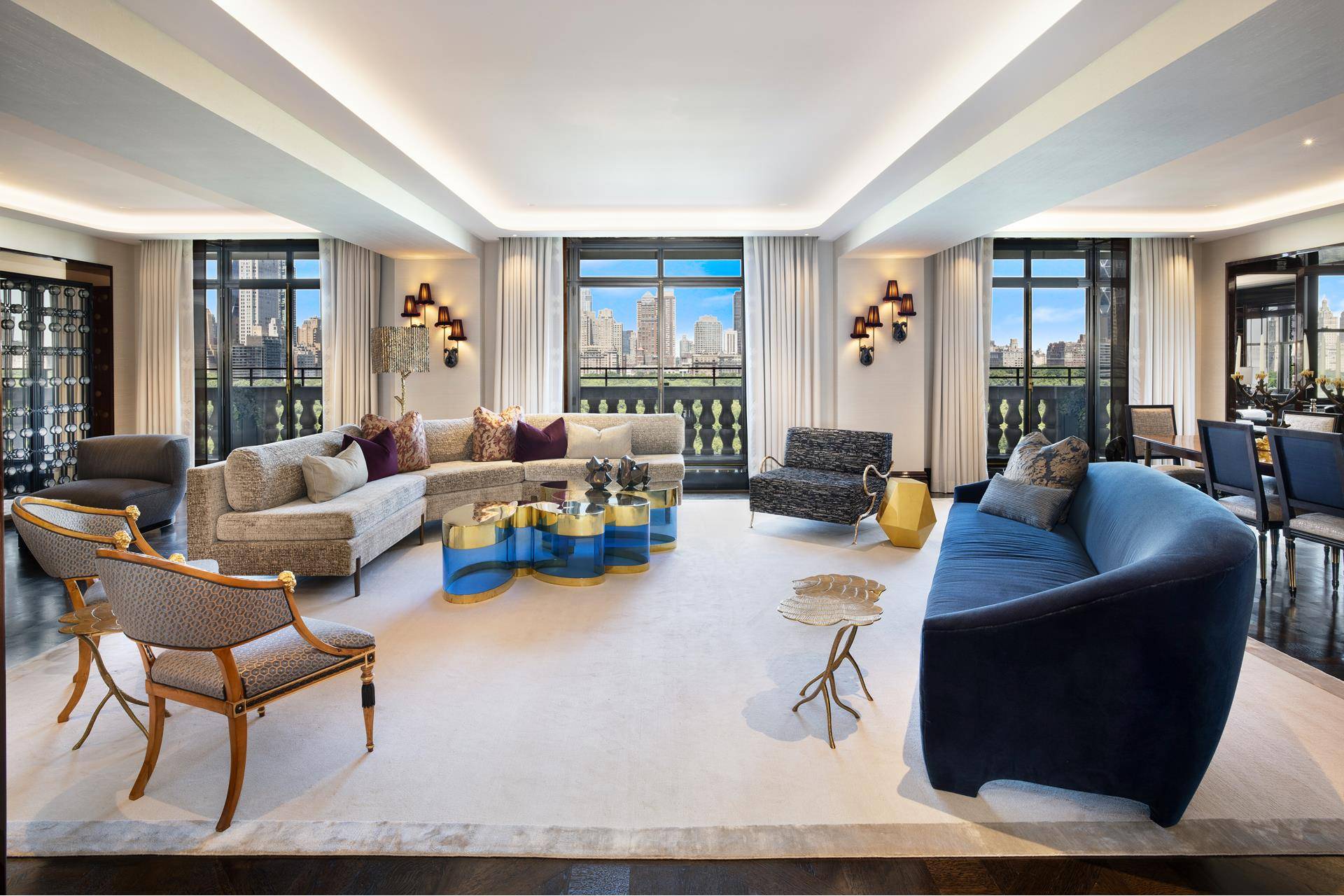 The 15th floor at 825 Fifth Avenue is an exceptional, one of a kind, fully renovated and recently completed down to the studs, taking numerous years to accomplish cooperative residence ...