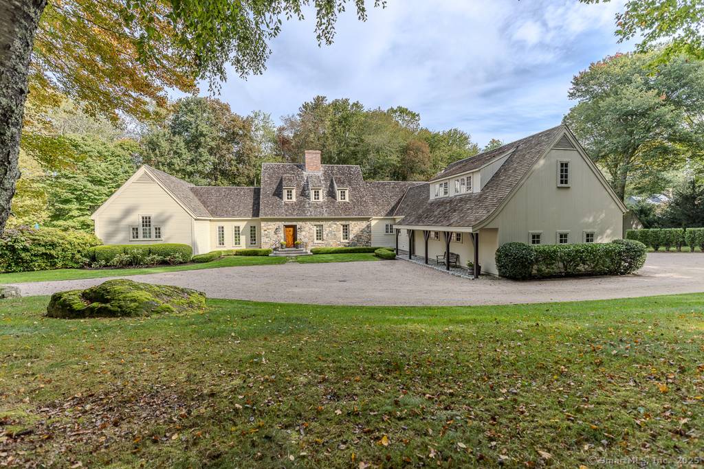 This exquisite French manor style estate is back after an extensive facelift !