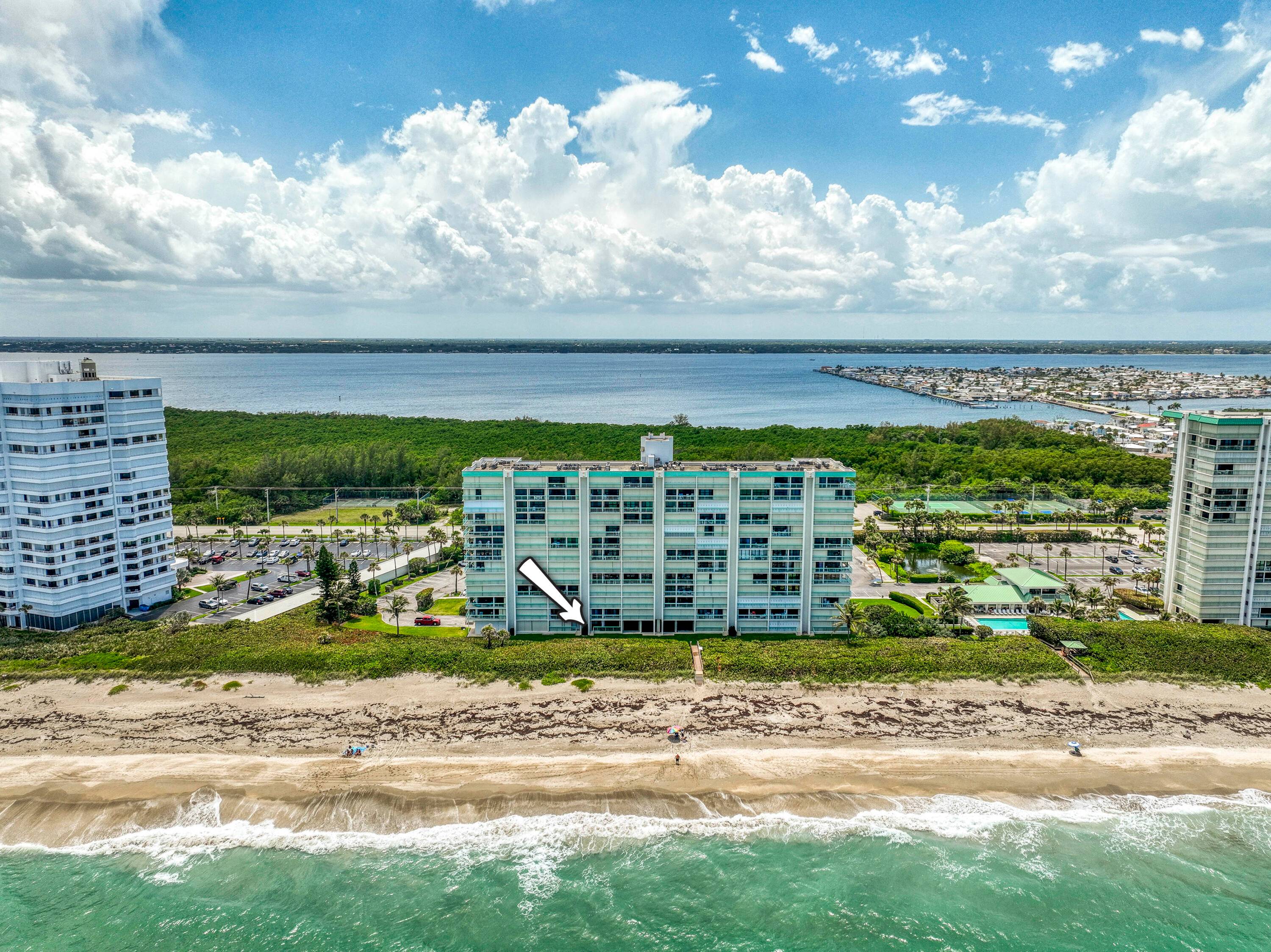 Discover this COMPLETELY UPDATED, ground floor 1 bedroom, 2 bath condo in the highly sought after Oceana North community.