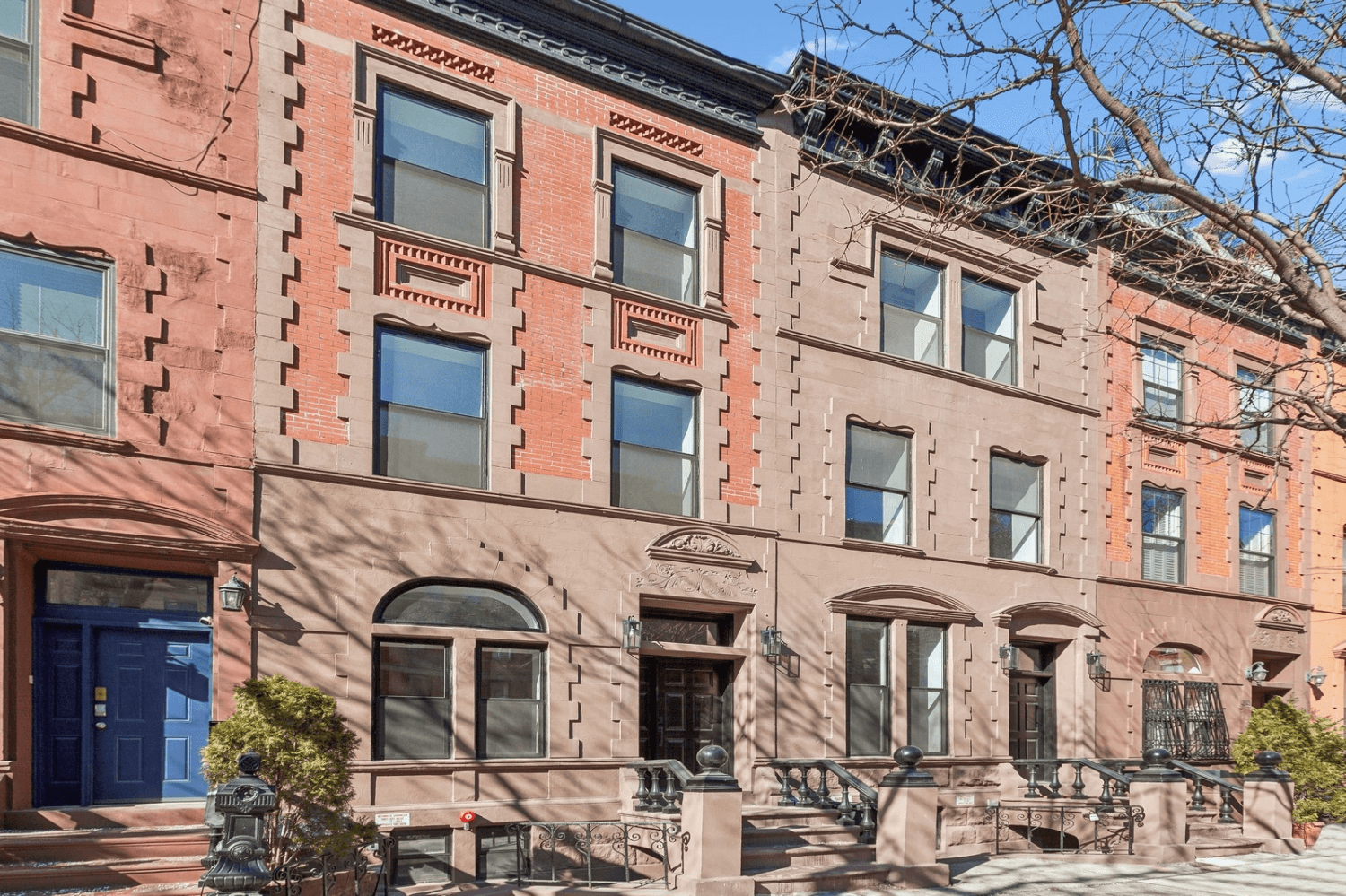 This elegantly reimagined South Harlem brownstone seamlessly blends historic charm with modern sophistication.