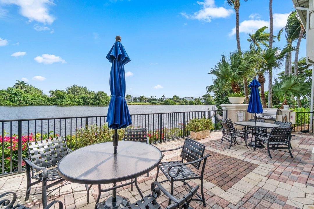 IMMACULATE, FULLY FURNISHED 3 BEDROOM, 2 BATHROOM CONDO WITH PRIVATE GARAGE located in the highly desirable gated community of Tuscany on the Intracoastal in East Boynton Beach.