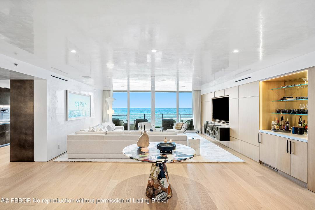 Step inside this 2, 960 square foot masterpiece where bespoke interior design brings the tranquility of the ocean to life.