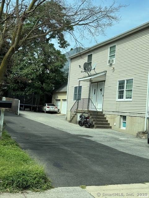 Beautifully located large two family with detached garage in heart of Stamford is on the market.