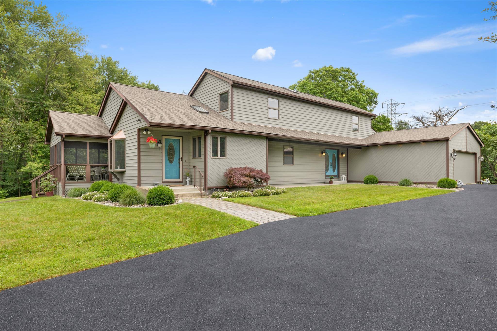 Tucked away yet just minutes from the heart of New Paltz, this 3 bedroom, 2.