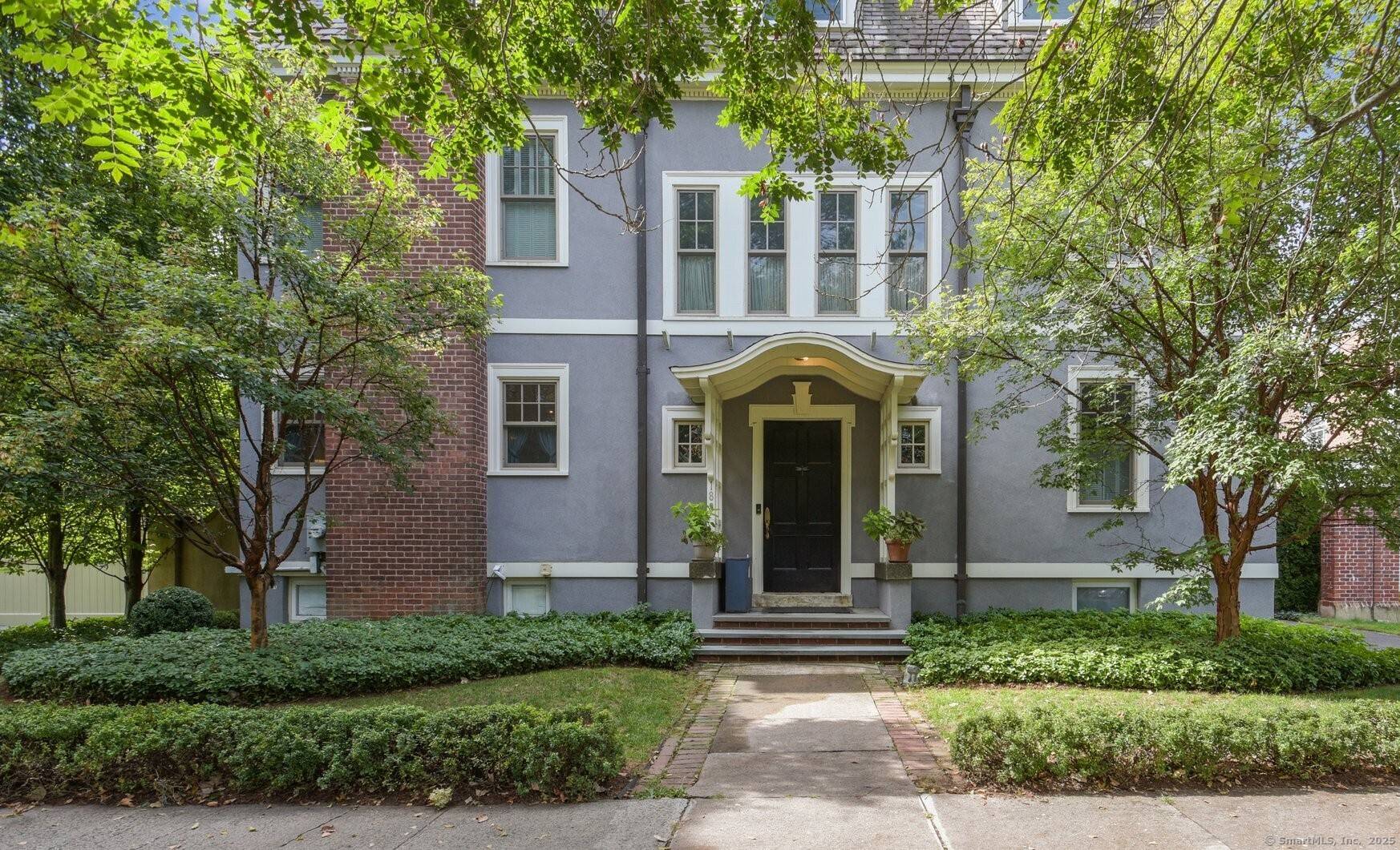 This meticulously renovated East Rock colonial is a perfect blend of historic charm and modern updates and is located on a lovely street close to the Yale Campus and downtown.