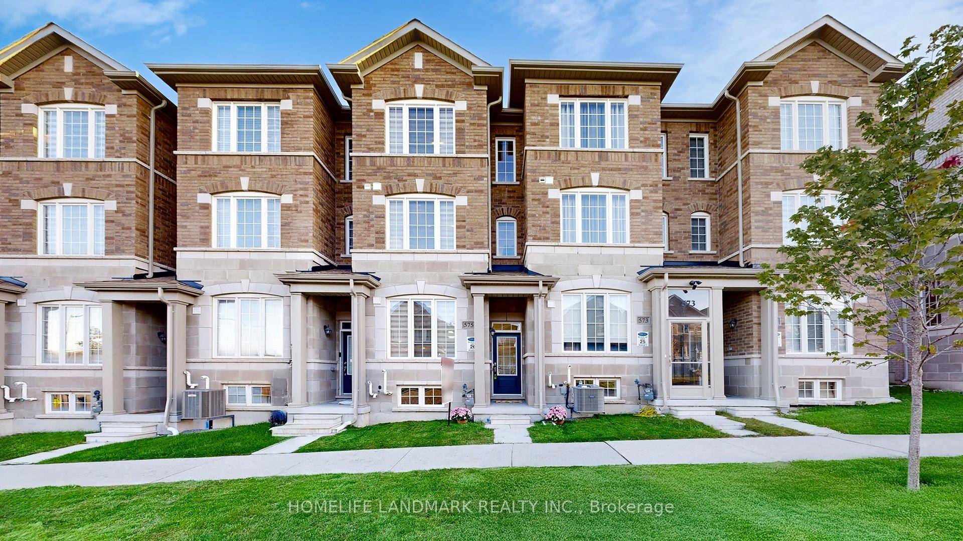 Approx. Two Year New Luxury 3 Bdrm Freehold Townhome Forest Hill Homes In High Demand Cornell Rouge Community !