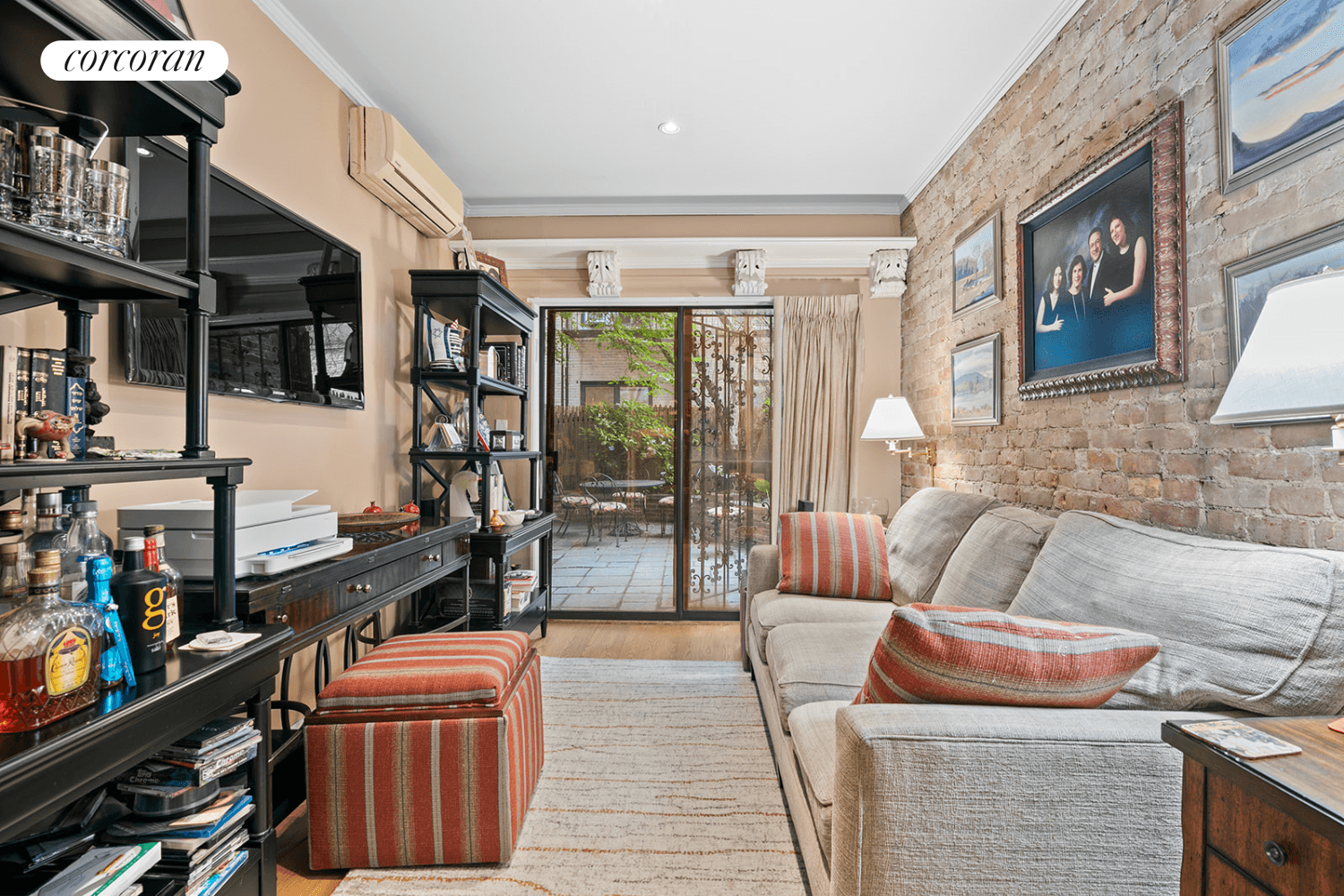 Nestled within a charming 19th century townhouse on a picturesque block by Riverside Park, this duplex garden apartment offers an abundance of indoor and outdoor living space in a prime ...