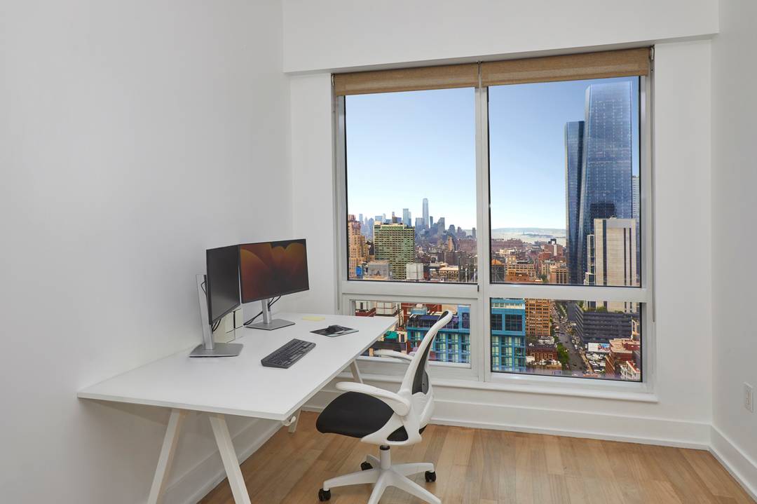 Welcome to luxury living at its finest at 350 West 42nd Street, Unit 41H, a spectacular condo nestled in a chic high rise building that offers breathtaking views of the ...