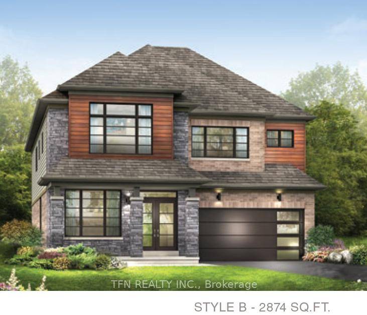 Assignment Sale ! Beautiful 4 Bedroom Detached Home by Empire on 44' Premium Lot Backing Onto Greenspace.