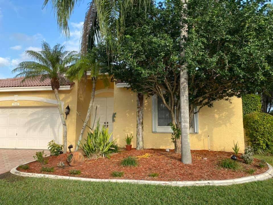 This stunning 3 bedroom, 3 bath courtyard home offers a unique layout with a private pool area and preserve views.