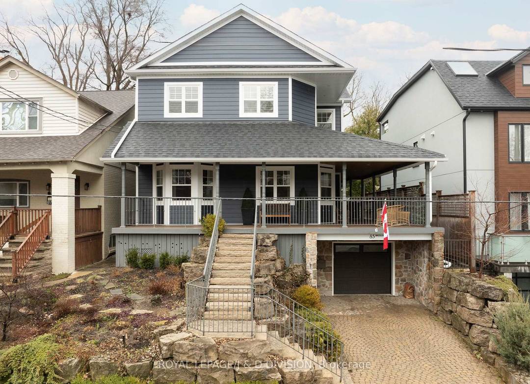 This grand, fully detached home, set on a quiet, tree lined street in the heart of the Beaches, just north of Queen, with a private drive and attached garage, offers ...