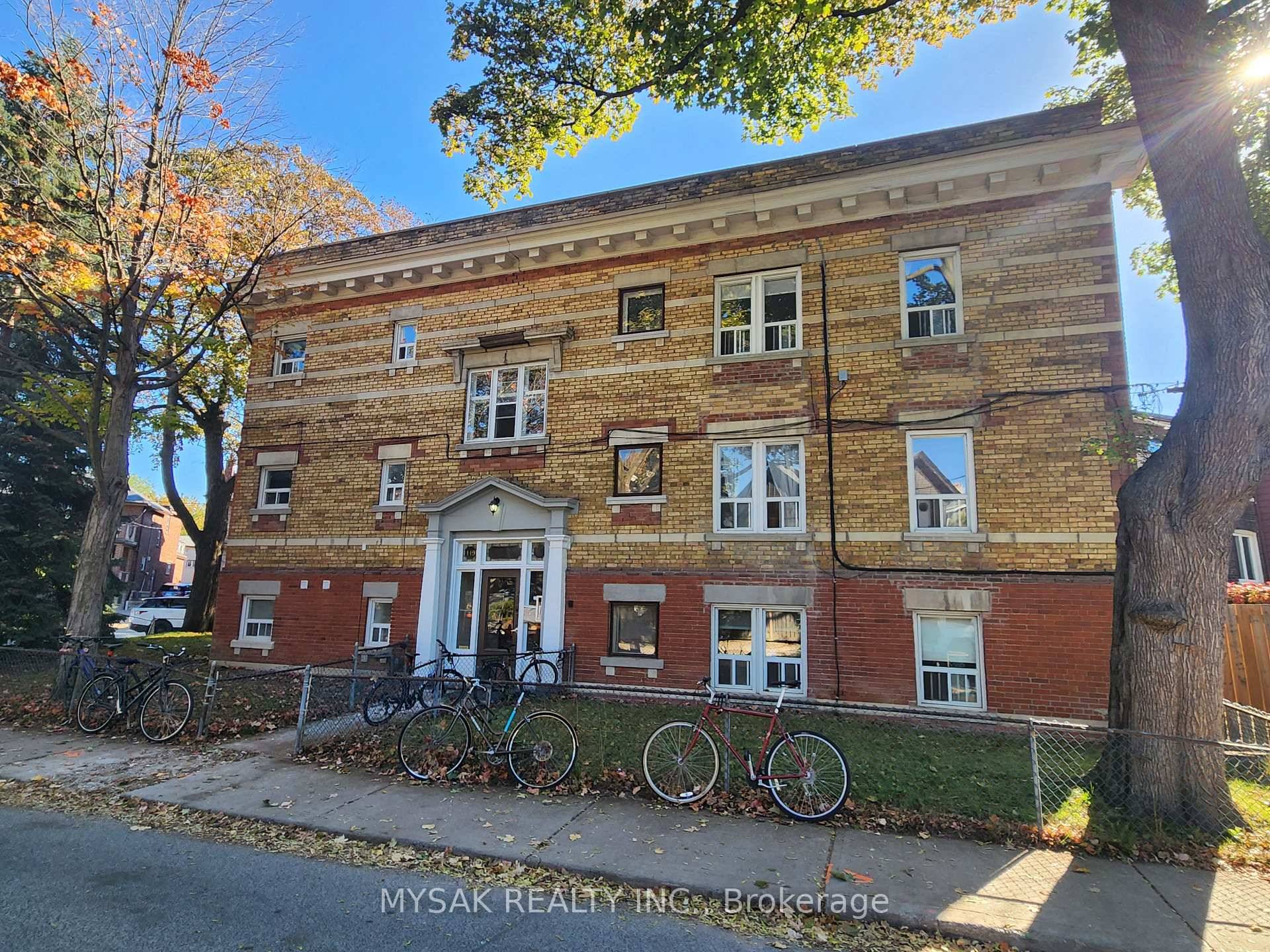9 unit building located in Little Italy, steps to College.