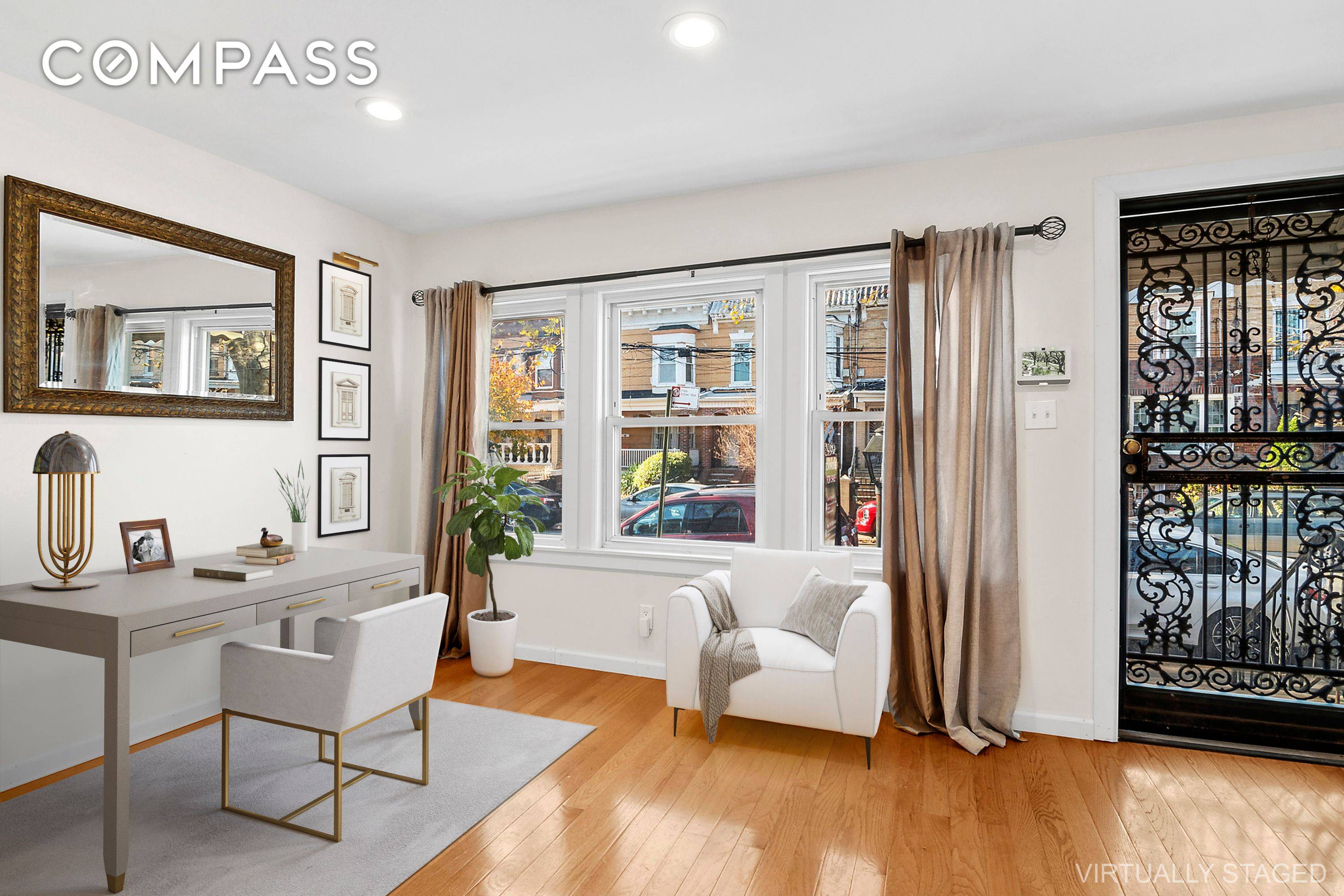 Welcome to this charming semi detached home located in the heart of Midwood, Brooklyn !