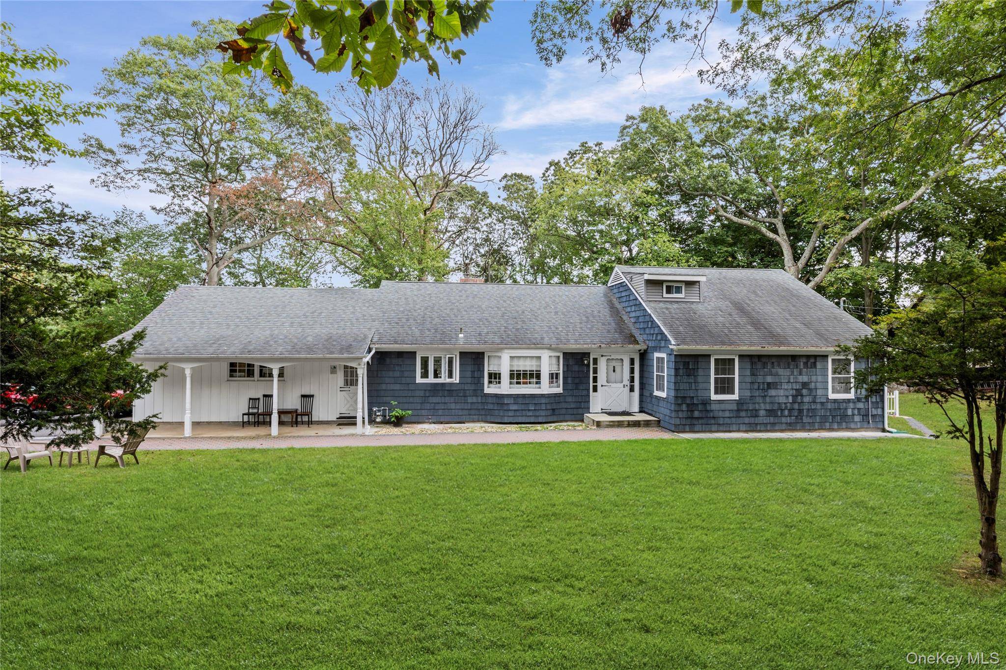 Huge 4 Br 3 Baths Ranch house with water view, Big kitchen, Living room with wood burning fire place, Gas Heated, Large finished basement with outside eneterance, possible mother daughter ...