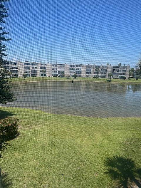 ACTIVE 55 COMMUNITY The spacious and bright, large 2 bedroom, 2 bathroom unit offers a beautiful water view.