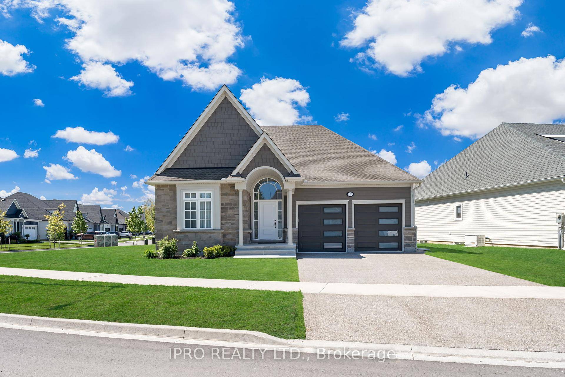 Introducing this stunning bungalow situated in the desirable Ridgeway by the Lake community, built by Niagara's acclaimed Blythwood Homes.