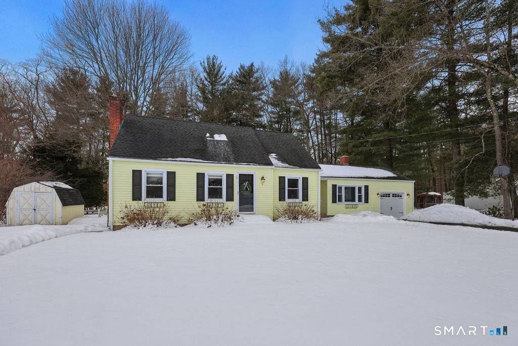 Simsbury center location 1, 722 sq ft Level backyard HVAC 2025 w mini splits 200 amp electrical 2025 Hardwood floors Public water Walk to schools, shops, library, walking biking trails, ...