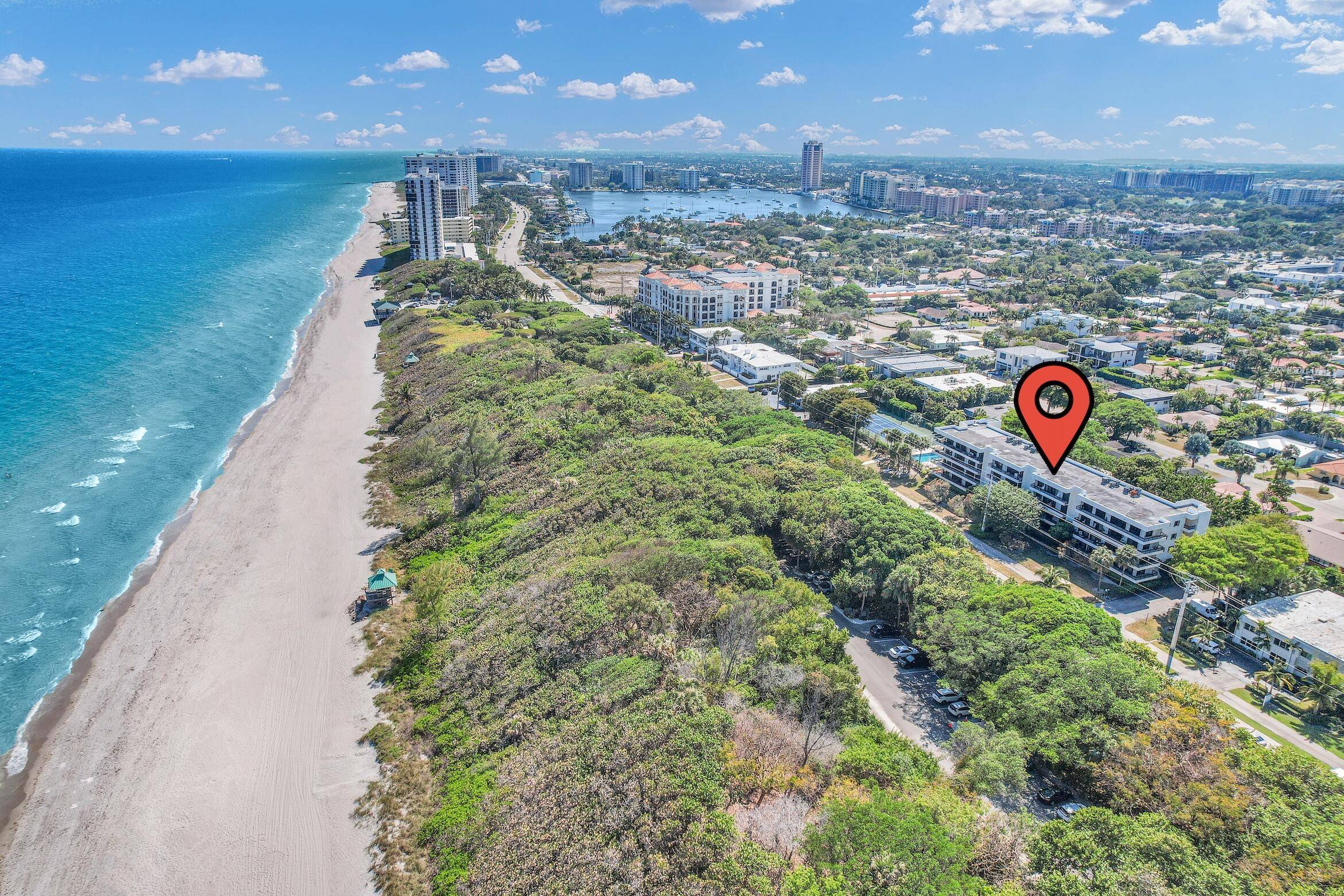 Coastal Condo in The Corniche, a Boutique 16 Unit Building Directly across from the pristine beaches and tropical mangroves of South Beach Park on A1A and 2 Blocks to Palmetto ...