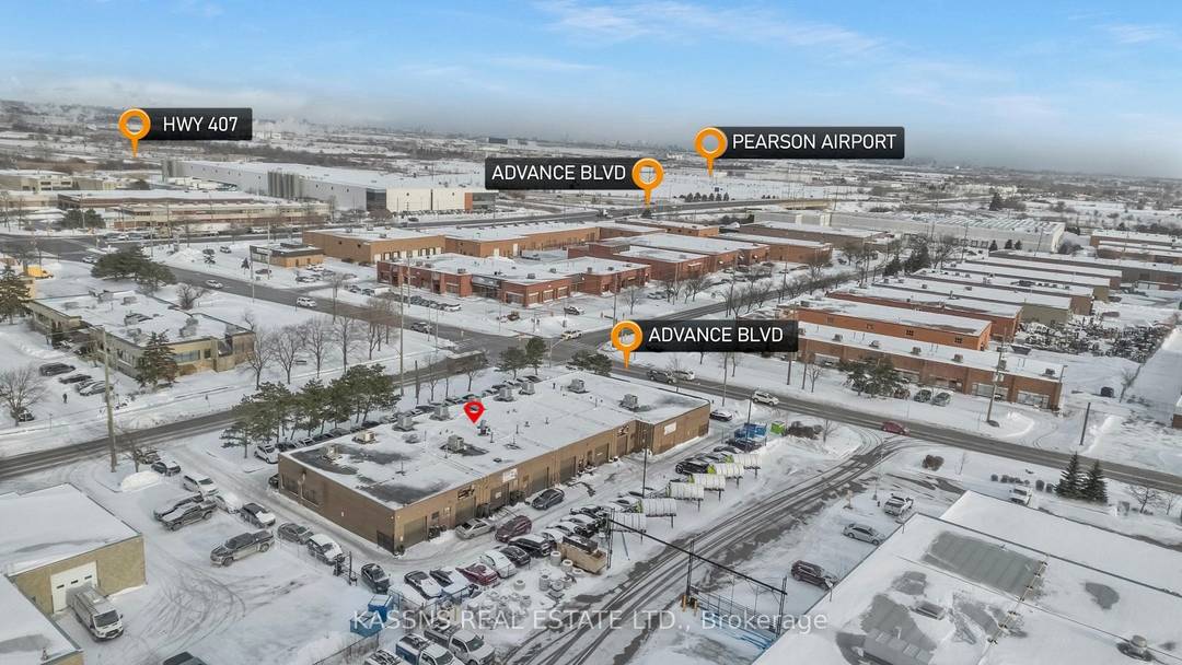 Well maintained multi tenant industrial plaza located at 222 Advance Blvd in a prime GTA industrial corridor with excellent proximity to Highways 410 and 407.
