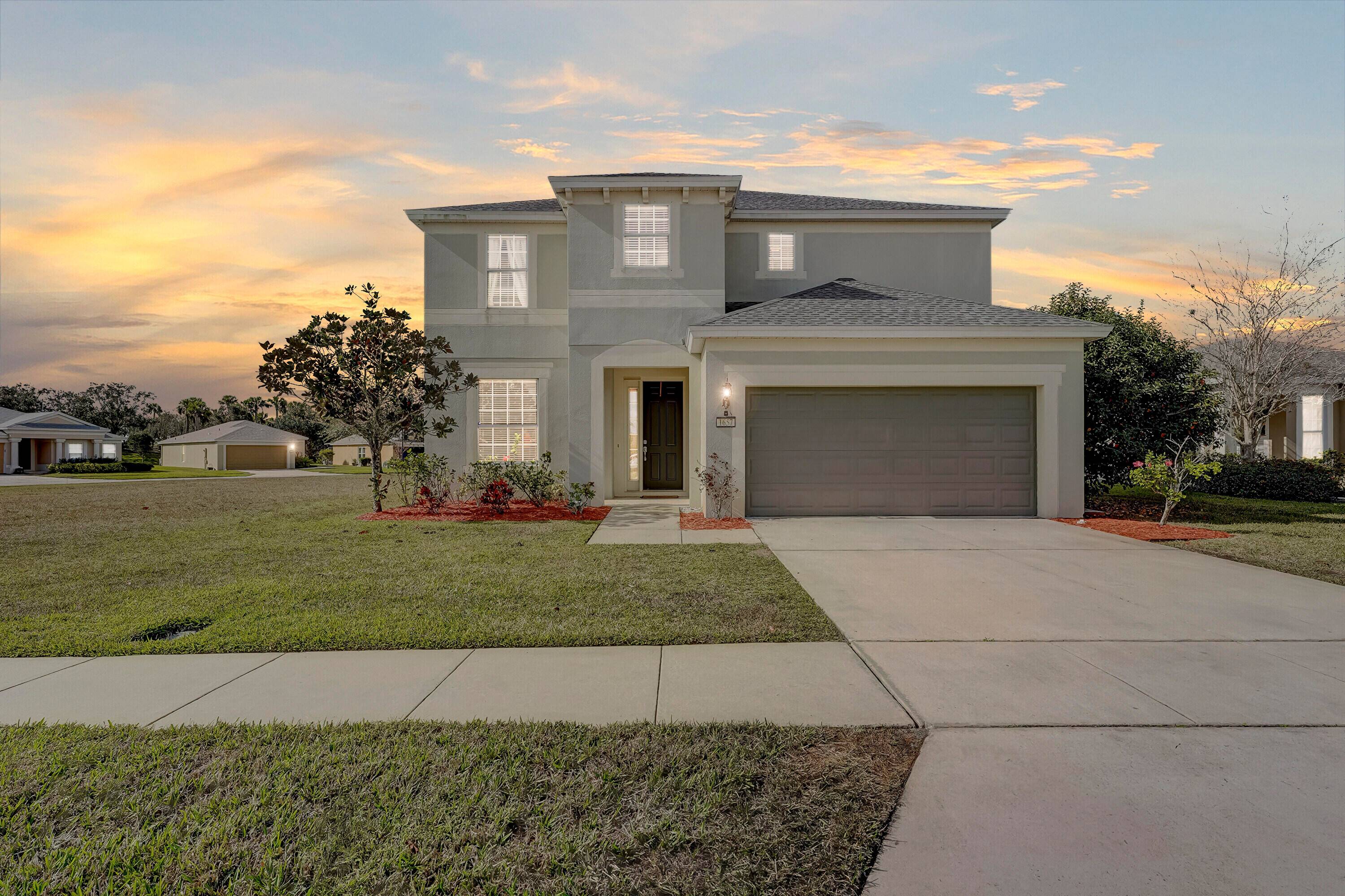 Welcome to this exceptional 4 bedroom, 3 bathroom home nestled in the desirable Heron Bay community with a 2023 roof and 2018 AC.