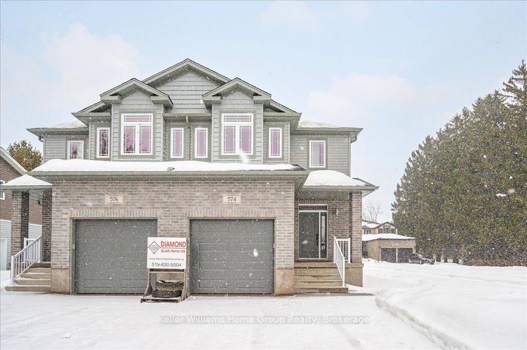 Great semi build by Diamond Quality homes.
