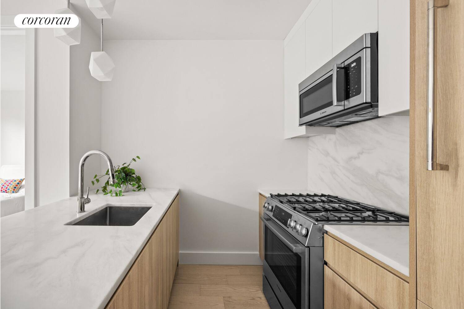 Unit 1B at 184 Hawthorne Street is a beautifully crafted, south facing 2 bedroom, 2.