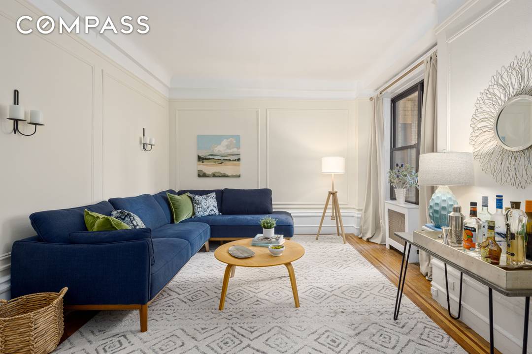 A delightful one bedroom on a gorgeous treelined side street is available for the first time in years.