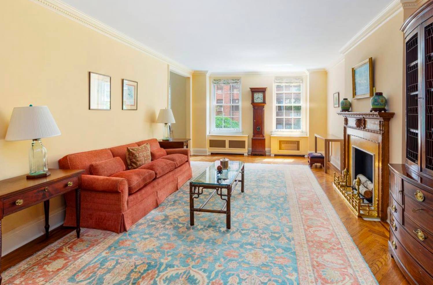 Welcome to Residence 4C, a refined and beautifully proportioned two bedroom, two bath home nestled in one of Sutton Place's most prestigious pre war buildings.