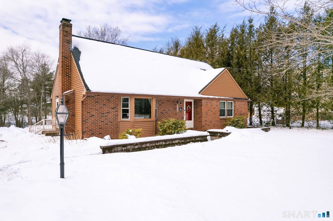 Don't miss this 4 bedroom, 2 bath midcentury modern classic home on over half an acre in desirable Southington.
