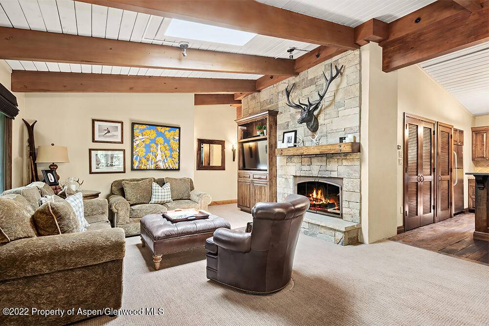 This recently remodeled top floor 3 bedroom, 2 bathroom deluxe condominium is located on a quiet corner of this small building.