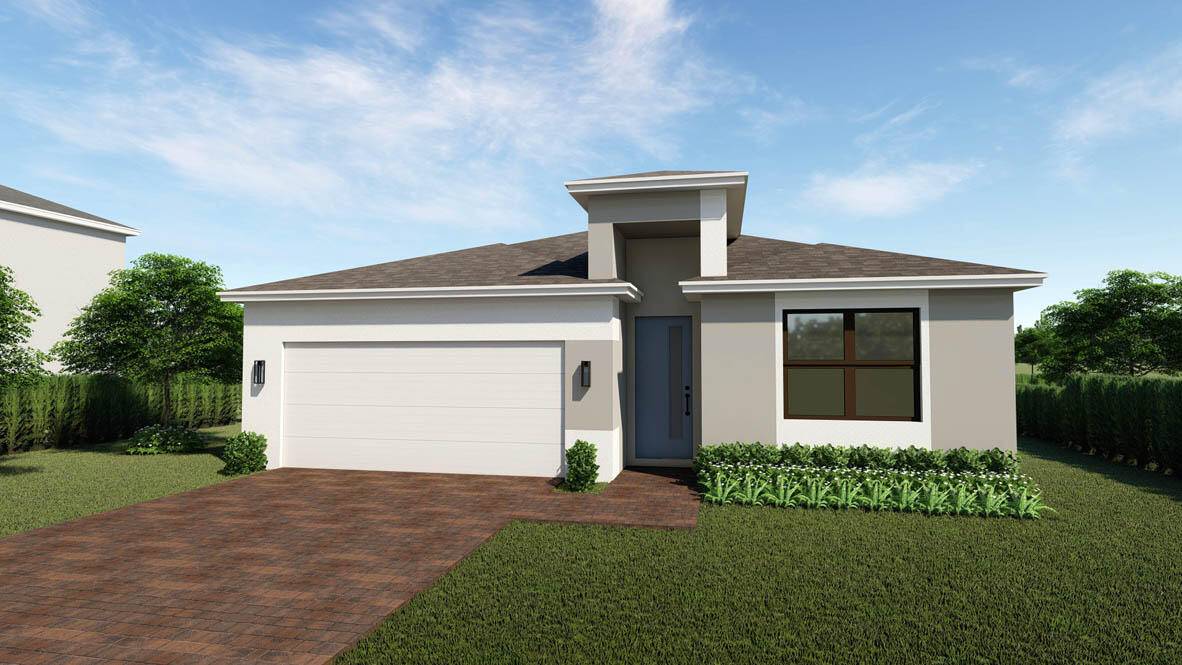 The Cali floor plan is a single story, single family home with 1, 828 square feet featured in our Preserves at Park Trace community in Stuart, Florida.