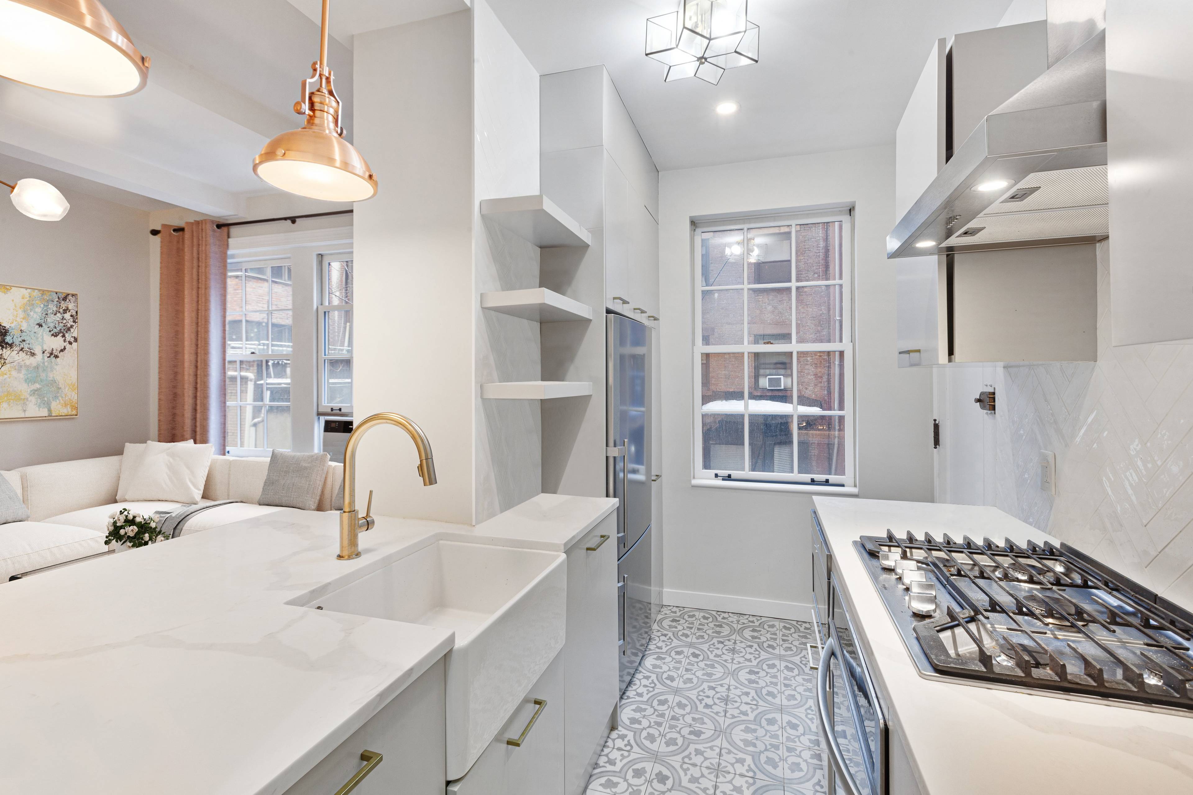 Indulge in the allure of this updated two bedroom pre war haven in Murray Hill.