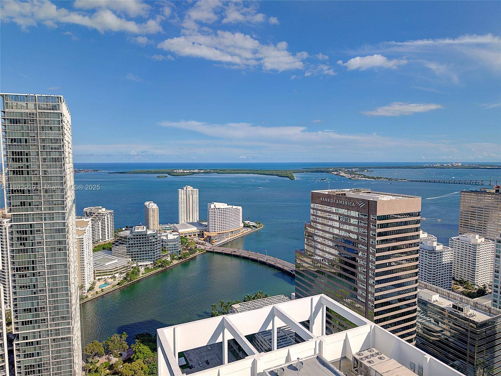 Spacious and stylish 3 bedroom, 3 bath corner unit with stunning city, river, and bay views.