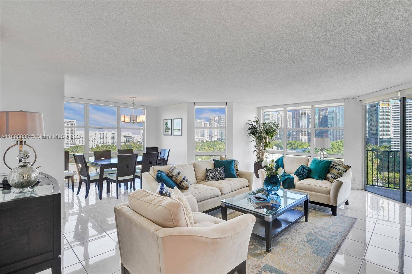 Experience luxury living in this exceptional 3 bedroom, 3 bathroom condominium perfectly situated in the heart of Brickell.