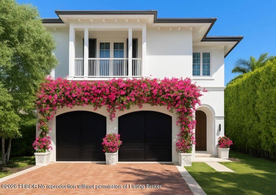 Chic in town, ocean block 2020 build on Peruvian Ave delivers modern luxury just steps from the beach, Worth Avenue, and dining.