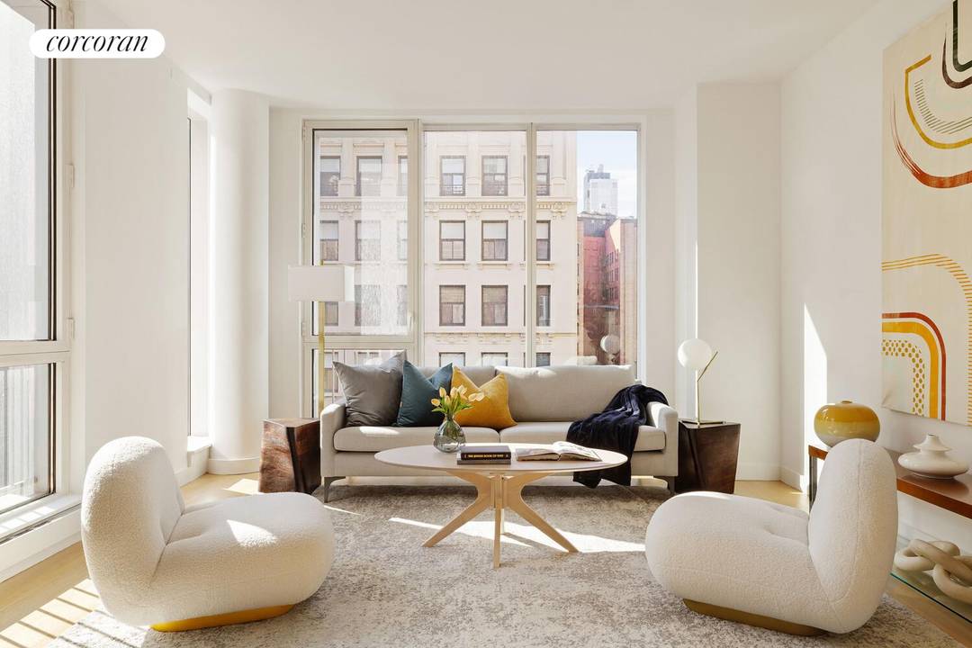 Welcome to 241 Fifth Avenue, Apartment 10B a sanctuary of modern elegance nestled in the vibrant heart of NoMad, Manhattan's most coveted neighborhood.