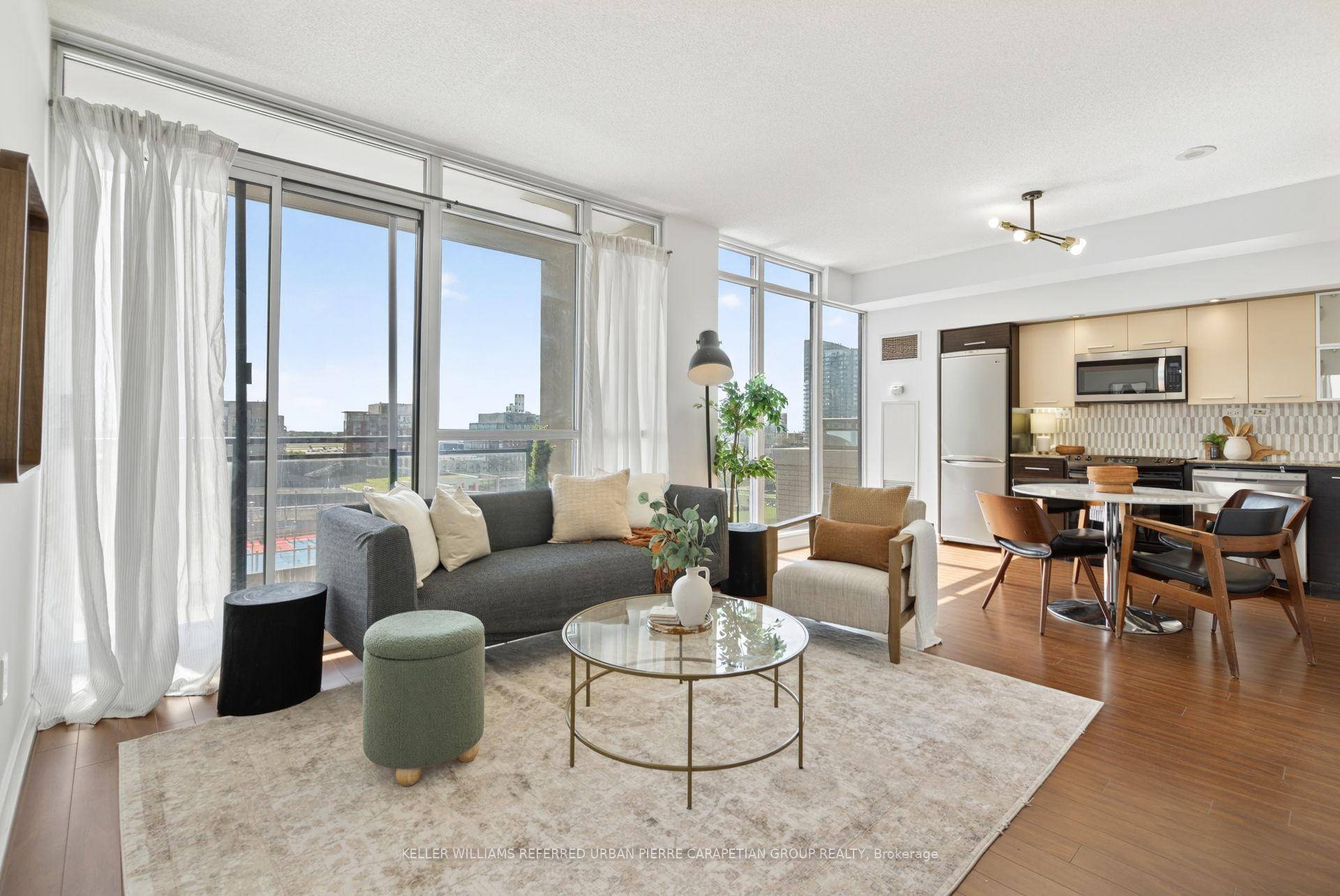 Spacious and bright with nearly 1, 000 sq.