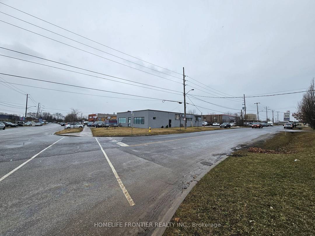 Excellent corner industrial property for sale at 13 Racine Rd, Etobicoke.