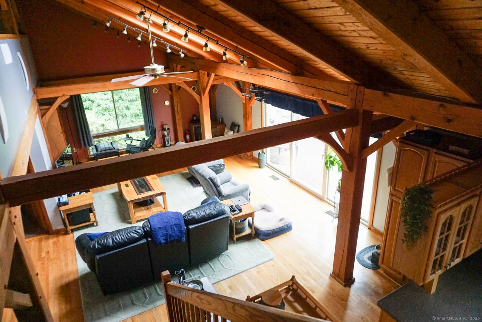 This rare, high quality, post and beam built home has all of the peace privacy without the sacrifice of convenience.