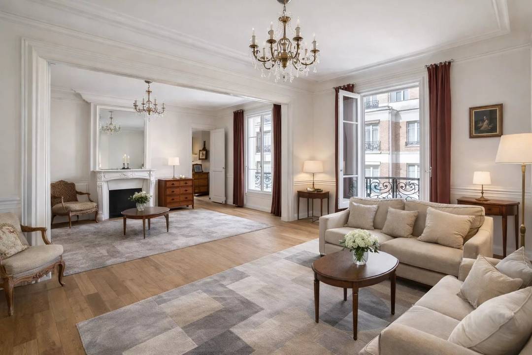 PARIS XVème-Sèvres Lecourbe -5 pièces 3 chambres 120m2