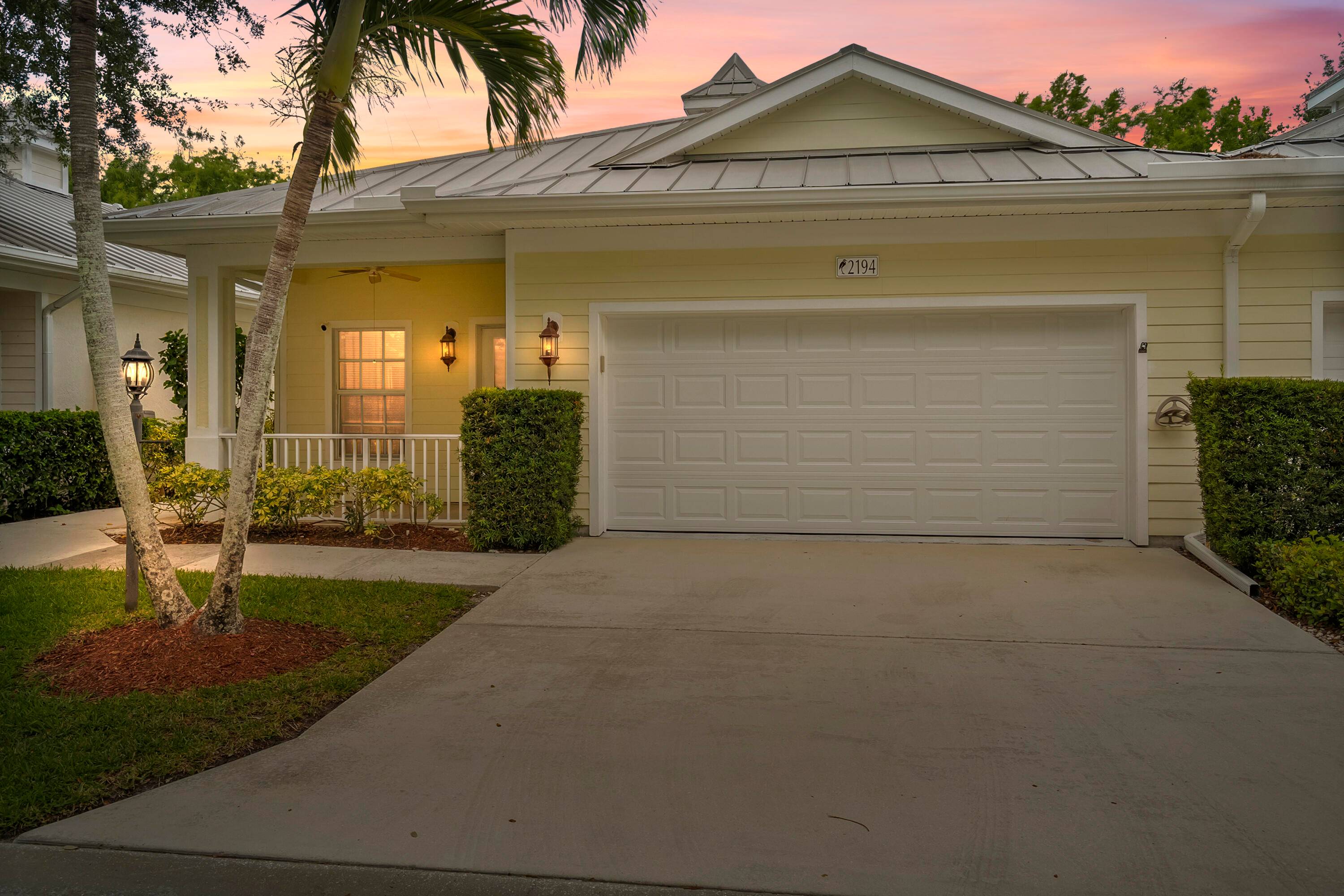 Welcome to this beautifully maintained 3 bedroom, 2 bath villa with a 2 car garage, nestled in a serene, well located community.