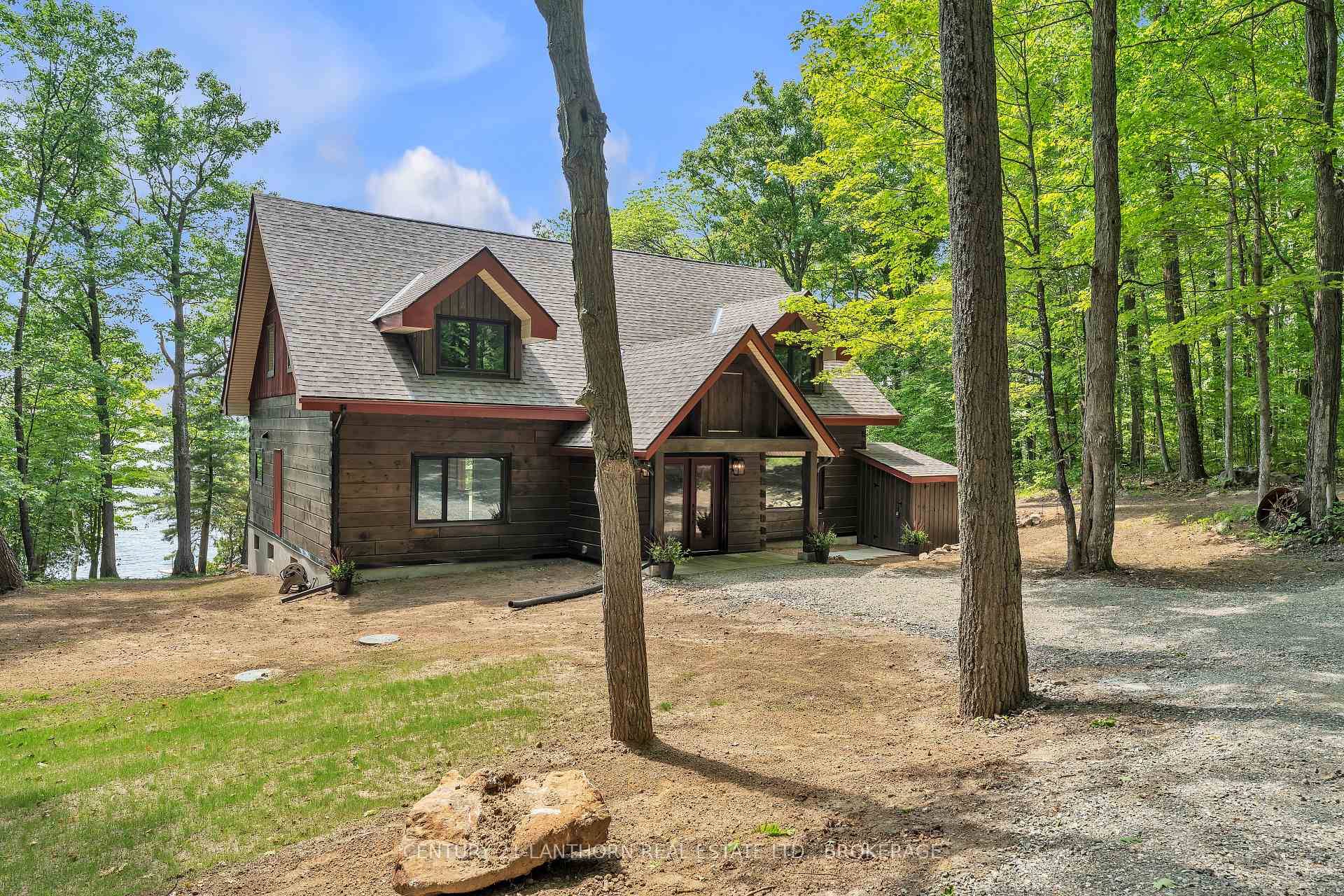 Stunning Waterfront Retreat on desirable Sharbot Lake.