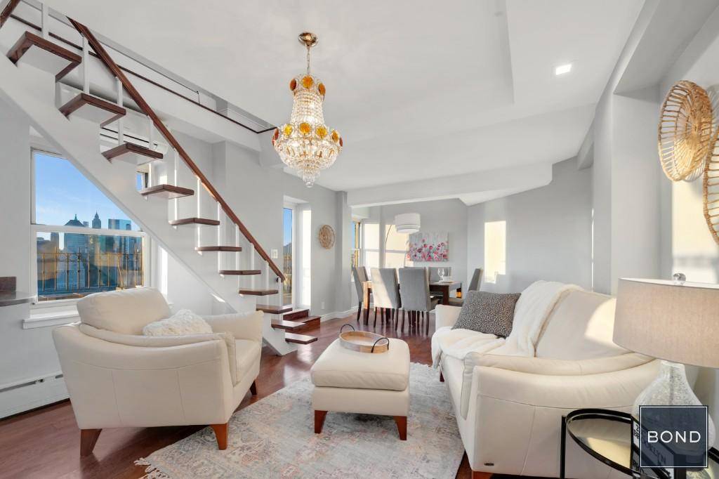 Amazing residence ! 22 23C is a bright, large, and renovated three bedroom, two bathroom duplex.