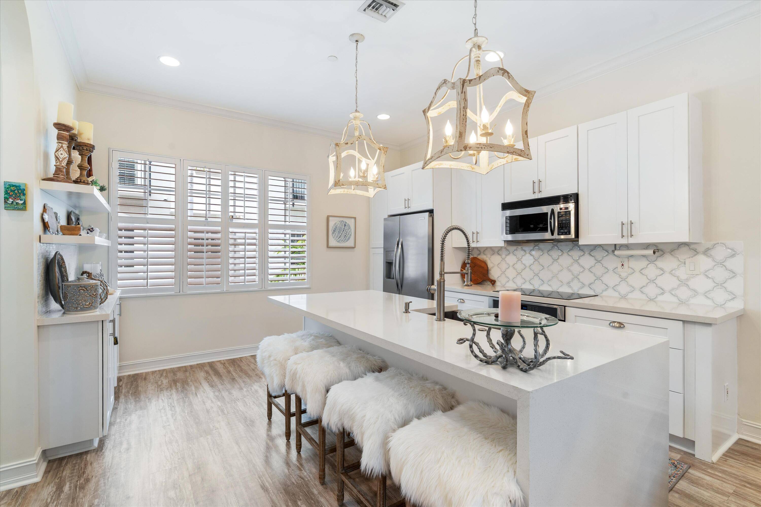 Rarely available interior unit in Renaissance Village Downtown Delray Beach.